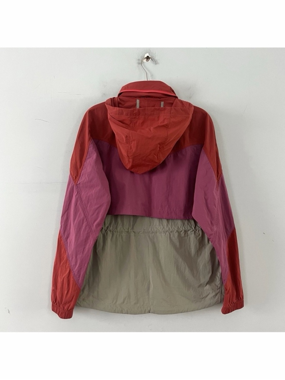 Lululemon Evergreen Anorak Pink Punch Pink Lychee Raw Linen Windbreaker - Picture 4 of 6